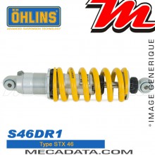 Amortisseur Ohlins ~ HONDA NX 650 DOMINATOR (1988-1994) ~ HO 837 PFP (S46DR1)