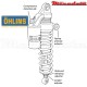 Amortisseur Ohlins ~ KAWASAKI ZRX 400 (1994-1996) ~ KA 148 PFP (S36PR1C1LB)