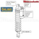Amortisseur Ohlins ~ KTM SX 250 (2008-2009) ~ KT 993 PFP (T44PR1C1Q1)