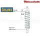 Amortisseur Ohlins ~ KTM SXF 525 (2003-2006) ~ KT 694 PFP (S46PR1C2Q1)