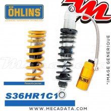 Amortisseur Ohlins ~ SIDE BIKE ZEUS (2002-2007) ~ SD 3700 PFP (S36HR1C1) - Arrière