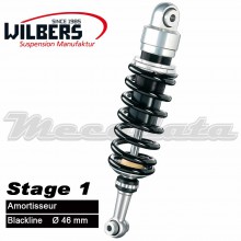 Amortisseur Wilbers Stage 1 Emulsion Honda GL 1800 SC 47 - SC 68 Annee 2001 -2017 (Suppression du système de précontrainte d'or