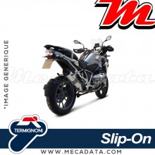 Silencieux Termignoni ~ BMW R 1200 GS Adventure 2014-2016 ~ (BW12080TV)