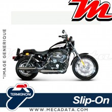 Silencieux Termignoni ~ HARLEY-DAVIDSON Sportster XL 1200T SuperLow 2008-2011 ~ (HD01080IC)