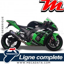 Ligne complète Termignoni ~ KAWASAKI Ninja ZX 10 R 2010-2016 ~ (K07909400ICC) RACE