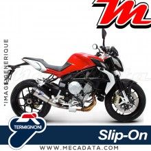 Silencieux Termignoni ~ MV AGUSTA Brutale B3 800 2012-2016 ~ (MV09080TVT)