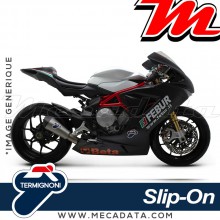 Silencieux Termignoni ~ MV AGUSTA F3 800 2012-2016 ~ (MV10080TVT)