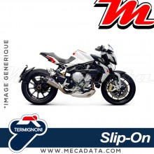 Silencieux Termignoni ~ MV AGUSTA Dragster 800 2012-2016 ~ (MV09080TV)