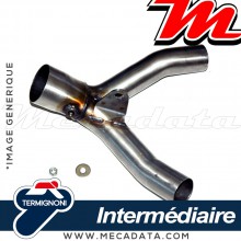 Intermédiaire remplacement catalyseur Termignoni ~ SUZUKI GSXR 1000 2007-2008 ~ (S059CF000I) RACE