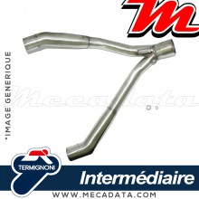 Intermédiaire remplacement catalyseur Termignoni ~ SUZUKI GSXR 1000 2009-2011 ~ (S063CF000I) RACE