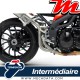 Intermédiaire remplacement catalyseur Termignoni ~ TRIUMPH Speed Triple 1050 2008-2010 ~ (T008CF000I) RACE