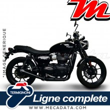 Ligne complète Termignoni ~ TRIUMPH Street Twin 900 2016-2016 ~ (T00909000BBX) RACE