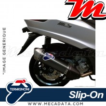 Silencieux Termignoni ~ PIAGGIO X10 125 2012-2016 ~ (PI0109INV/K)