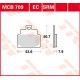 Plaquettes de frein Arrière ~ Aprilia 125 Leonardo MB 1999-2004 ~ TRW Lucas MCB 709 SRM
