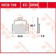 Plaquettes de frein Avant ~ Aprilia 125 Leonardo TB 2005-2006 ~ TRW Lucas MCB 709