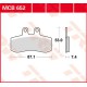 Plaquettes de frein Avant ~ Aprilia 650 Pegaso GA 1991-1995 ~ TRW Lucas MCB 652