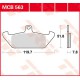 Plaquettes de frein Avant ~ Cagiva 650 Elefant 1986+ ~ TRW Lucas MCB 563