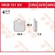 Plaquettes de frein Avant ~ Ducati 999 H4 2003-2006 ~ TRW Lucas MCB 721 SCR
