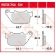 Plaquettes de frein Arrière ~ Harley-Davidson XL 883 L Low XL2 2006-2010 ~ TRW Lucas MCB 754 SH