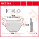 Plaquettes de frein Arrière ~ Harley-Davidson XLH 883 Sportster XL1 1987-1999 ~ TRW Lucas MCB 583