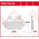 Plaquettes de frein Arrière ~ Harley-Davidson FXST/I 1450 Softail Standard FS2 2006 ~ TRW Lucas MCB 799 SH