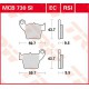 Plaquettes de frein Arrière ~ HM CRE 125 R 2002-2007 ~ TRW Lucas MCB 730 SI