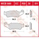 Plaquettes de frein Avant ~ Honda CR 125 R JE01 2002-2007 ~ TRW Lucas MCB 669 SI