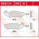 Plaquettes de frein Avant ~ Honda NX 125 Transcity JD12 1989 ~ TRW Lucas MCB 574 RSI