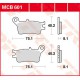 Plaquettes de frein Arrière ~ Honda CRM 250 R 1989-1990 ~ TRW Lucas MCB 601