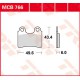 Plaquettes de frein Avant ~ Honda 260 Cota 4RT HM-Italy 2014+ ~ TRW Lucas MCB 766