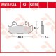 Plaquettes de frein Avant ~ Honda ATC 350 X 1985 ~ TRW Lucas MCB 534 SI