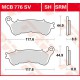 Plaquettes de frein Avant ~ Honda CB 400 Super Four ABS 2008+ ~ TRW Lucas MCB 776