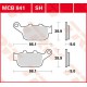 Plaquettes de frein Arrière ~ Honda CB 500 F PC45 2013+ ~ TRW Lucas MCB 841 SH