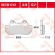 Plaquettes de frein Avant ~ Honda CX 500 TC PC03 1982+ ~ TRW Lucas MCB 512