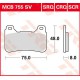 Plaquettes de frein Avant ~ Honda CBR 600 RR PC37 2005-2006 ~ TRW Lucas MCB 755 SV