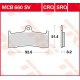 Plaquettes de frein Avant ~ Honda CB 1300 SC40 1998-2000 ~ TRW Lucas MCB 660 SRQ