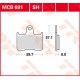 Plaquettes de frein Arrière ~ Honda CB 1300 SC40 2001-2002 ~ TRW Lucas MCB 691 SH
