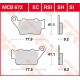 Plaquettes de frein Arrière ~ Husaberg FE 400 , S,E FE 1998-2002 ~ TRW Lucas MCB 672 RSI