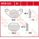 Plaquettes de frein Arrière ~ Husqvarna CR 125 1990-1991 ~ TRW Lucas MCB 523 SI