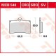 Plaquettes de frein Avant ~ Husqvarna SM 450 R 2003-2004 ~ TRW Lucas MCB 540 CRQ