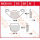 Plaquettes de frein Avant ~ Hyosung SF 100 Rallye 2006 ~ TRW Lucas MCB 519