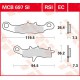 Plaquettes de frein Avant ~ Kawasaki KX 100 1997-2009 ~ TRW Lucas MCB 697 EC