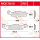 Plaquettes de frein Avant Droite ~ Kawasaki KFX 450 SF450B 2007+ ~ TRW Lucas MCB 758 SI