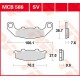 Plaquettes de frein Avant ~ Kawasaki GPZ 500 S EX500E 1995-2004 ~ TRW Lucas MCB 586