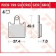 Plaquettes de frein Avant ~ Kawasaki ZX-6R 600 Ninja ZX600P 2007-2008 ~ TRW Lucas MCB 789 CRQ