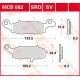 Plaquettes de frein Avant Gauche ~ Kawasaki Z 750 ZR750J 2004-2006 ~ TRW Lucas MCB 682 SV