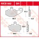 Plaquettes de frein Arrière ~ Kawasaki Z 1000 SX ZXT00G 2011-2012 ~ TRW Lucas MCB 662