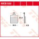 Plaquettes de frein Arrière ~ KTM SX 60 1998-2000 ~ TRW Lucas MCB 552