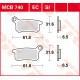 Plaquettes de frein Avant ~ KTM SX 85 SX85 2004-2010 ~ TRW Lucas MCB 740 EC