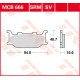 Plaquettes de frein Avant ~ MBK YP 250 Skyliner SG02 2000+ ~ TRW Lucas MCB 666 SRM